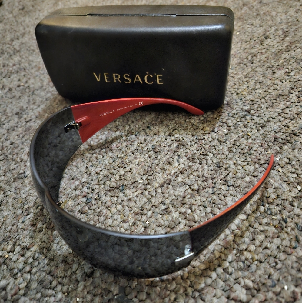 Versace sheild sunglasses